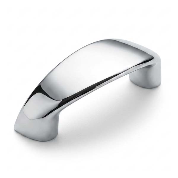 Metal Style Maniglia in Zama Cromo Lucido MM 39X16 Interasse MM 32 - METAL STYLE